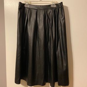 Pleather Skirt